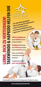 Inserat Flyer Selbstverteidigung TKD+HKD_2016.indd