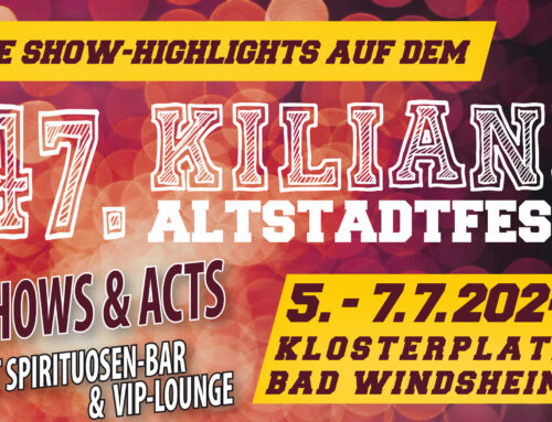 47. Kiliani Altstadtfest (05.-07. Juli 2024) – Bad Windsheim